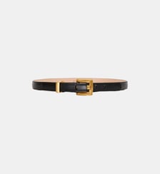 Ceinture Anthem en cuir de veau Balmain