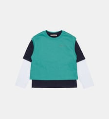 T-shirt manches longues avec logo Marni