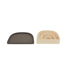 Assiette et bol en silicone Mini OYOY