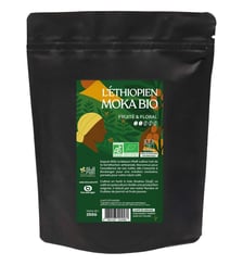 Café en grain 250G L'Ethiopien Moka Bio - Intensité 2 Pfaff