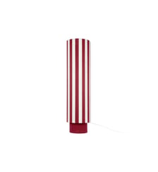 Lampadaire Vienna Stripes - Bordeaux - 28x28x106cm Leitmotiv