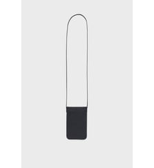 porte téléphone en cuir grainé intérieur métallisé - ladyphone Gerard Darel
