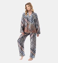 Pyjama boutonné en viscose BRADLEY 106 Lingerie Le Chat