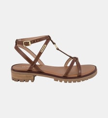 Sandales en cuir à petits talons HAURA Les Tropeziennes par M. Belarbi