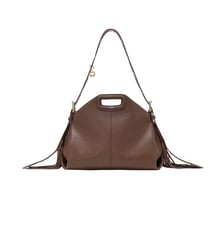 Sac Miss M en cuir grainé Maje