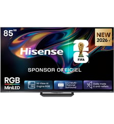 TV RGB 85UR8S (2026) 85" (215 cm) Hisense