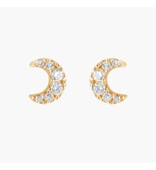 Boucles d'Oreilles Lune Magic Touch Djula