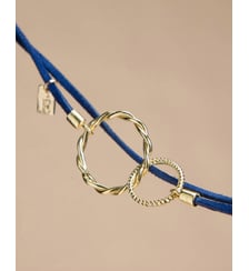 Bracelet Lilou Bleu Profond Flowers for Zoe