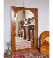 Grand miroir oriental biseauté Georges N°1332- Produit chiné Debongout
