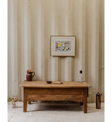Table basse en bois Léonie N°972- Produit chiné Debongout