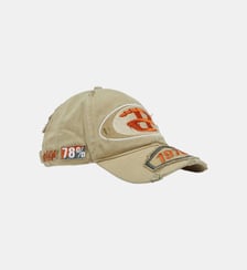 Casquette de baseball avec empiècements brodés Diesel