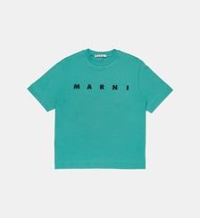 T-shirt en jersey avec logo Marni