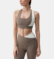 Brassière de sport Cleo Maintien moyen bretelles coussinets amovibles Born Living Yoga