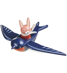 Hirondelle et son ami lapin Tender Leaf