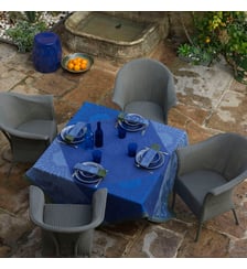 Nappe Jardin d'orient 100% lin Le Jacquard Francais
