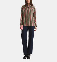 Chemise Maureen motifs à fleurs Ines de la Fressange Paris