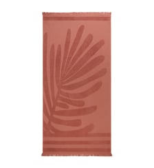 Fouta De Plage  Motif feuillage en éponge Madura