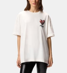 T-shirt avec imprimé Pinko