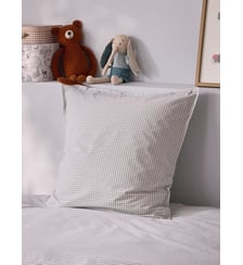 Taie d'oreiller percale de coton tissé teint  "Marin" Cyrillus