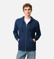 Hoodie Zippé Ami De Coeur En Coton AMI Paris