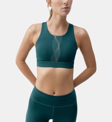 Brassière de sport femme Kishi Maintien moyen coussinets amovibles Born Living Yoga