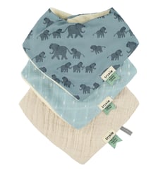 Lot de 3 bavoirs bandanas Trixie