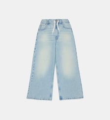 Jean flare délavé bleu clair MM6 Maison Margiela