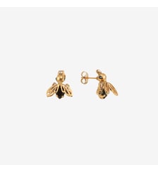 Boucles d'oreilles dorées royal - imperial Caroline Najman