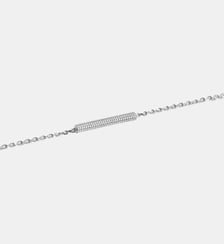 Bracelet Anagramme double jonc sur chaine. JEM