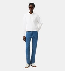 Sweatshirt oversize à capuche ajustable Lacoste