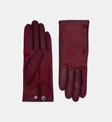 Gants Olga Femme Cuir Doublés Soie Agnelle