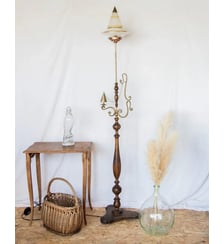 Lampadaire en laiton Julien N°353- Produit chiné Debongout
