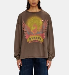 T-shirt à manches longues avec motif Phoenix Diesel