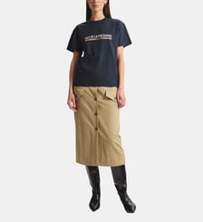 T-shirt Maxence en coton avec logo Ines de la Fressange Paris