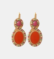 Boucles d'oreilles dormeuses   - Claudia Satellite