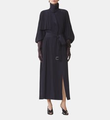 Trench Fluide En Charmeuse Lanvin