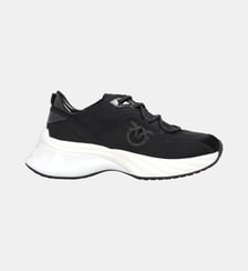 Sneakers ariel ajourées avec logo love birds Pinko
