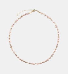 Collier Grain de riz - Perle de culture rose YAY Paris