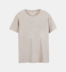 Tee-shirt col rond chiné L'Essentiel Ikks