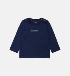 T-shirt à manches longues avec logo Dsquared2
