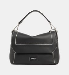Sac à main à rabat Ninon Soft M en cuir Lancel
