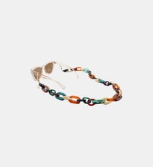 Chaîne de lunettes Ambre multicolore La Coque Française