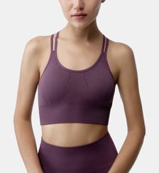 Brassière de sport femme Malala maintien moyen bretelles Born Living Yoga