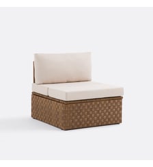 Fauteuil de jardin, en résine tressée La Redoute Interieurs