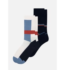Lot de 2 chaussettes mi-hautes en coton Le Slip Francais