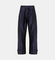 Pantalon en taffetas brillant Pinko