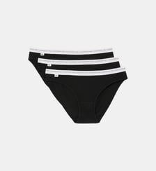 Lot de 3 culottes coton stretch Lacoste