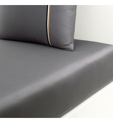 Drap housse en satin de coton Boss Home