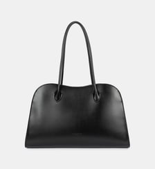 Grand sac cabas épaule Box Hopper en cuir Lancaster