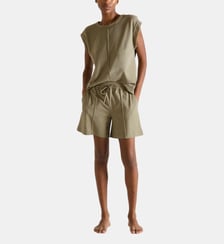 Short  en coton Laurence Tavernier
